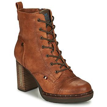 1336502  women's Low Ankle Boots in Brown