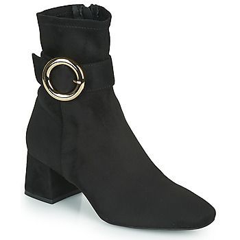 ADORABLE  women's Low Ankle Boots in Black
