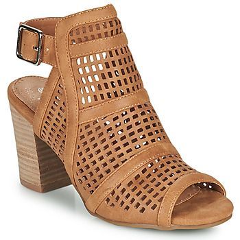 44488-CAMEL  women's Sandals in Brown