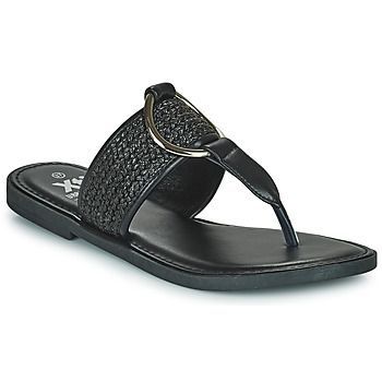 44830-BLACK  women's Flip flops / Sandals (Shoes) in Black