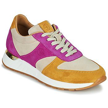 AGATE  women's Shoes (Trainers) in Beige