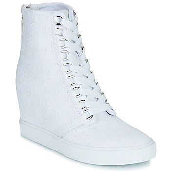 ALTAH  women's Shoes (High-top Trainers) in White