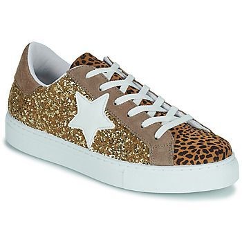 ANISTAR  women's Shoes (Trainers) in Gold