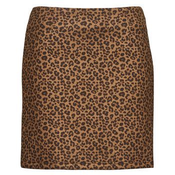 BAINA  women's Skirt in Brown