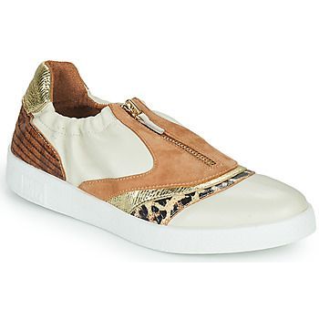 Bashung  women's Shoes (Trainers) in Beige