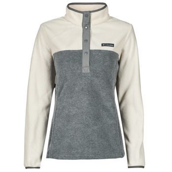 Benton Springs 1/2 Snap Pullover  women's Fleece jacket in Grey