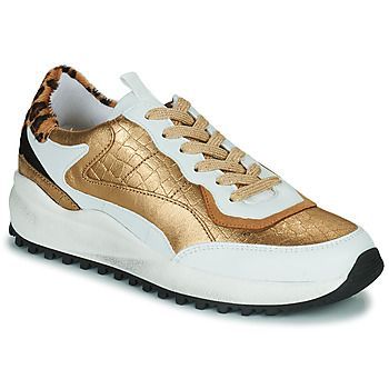 BU80065  women's Shoes (Trainers) in Gold