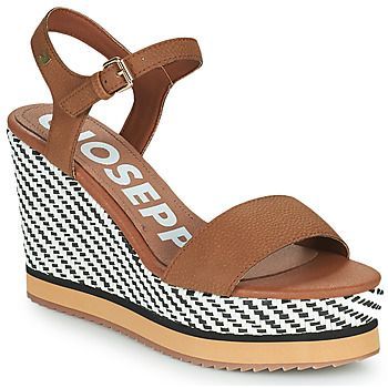 CHANIA  women's Sandals in Brown