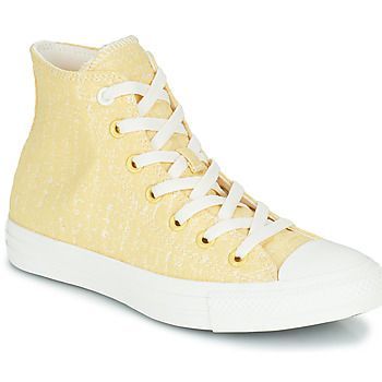 CHUCK TAYLOR ALL STAR HYBRID TEXTURE HI  women's Shoes (High-top Trainers) in Yellow