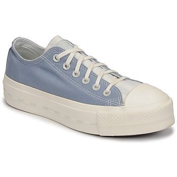 Chuck Taylor All Star Lift Crafted Folk Ox  women's Shoes (Trainers) in Blue