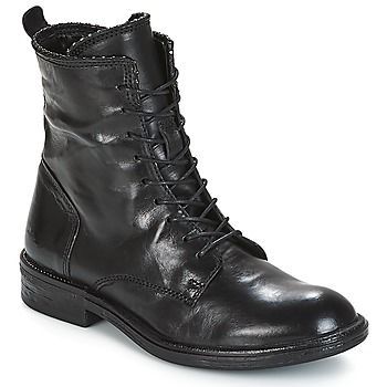 PAL LACE  women's Mid Boots in Black