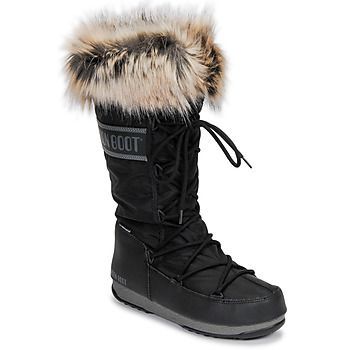 MOON BOOT MONACO WP 2  women's Snow boots in Black