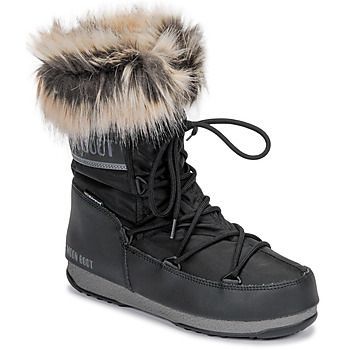 MOON BOOT MONACO LOW WP 2  women's Snow boots in Black