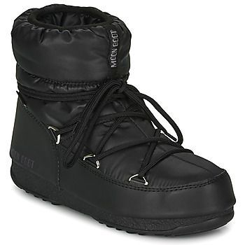 MOON BOOT LOW NYLON WP 2  women's Snow boots in Black