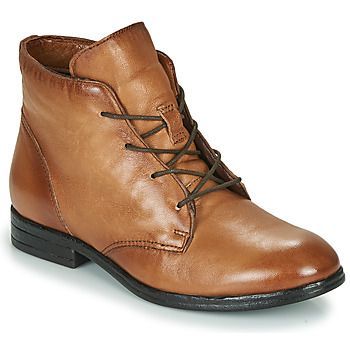 NERGLISSE  women's Mid Boots in Brown