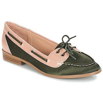 NONETTE  women's Boat Shoes in Green