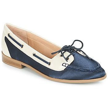 NONETTE  women's Boat Shoes in Blue