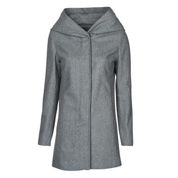NANTE  women's Coat in Grey