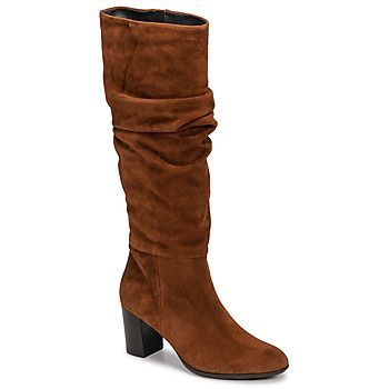 NEIGNET  women's High Boots in Brown