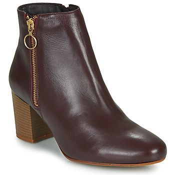 NILIVE  women's Low Ankle Boots in Bordeaux