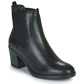 NIVISS  women's Low Ankle Boots in Black