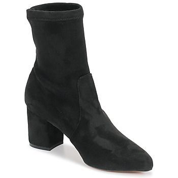 NOUMET  women's Low Ankle Boots in Black