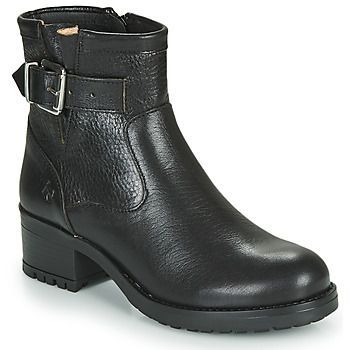 NETISE  women's Low Ankle Boots in Black