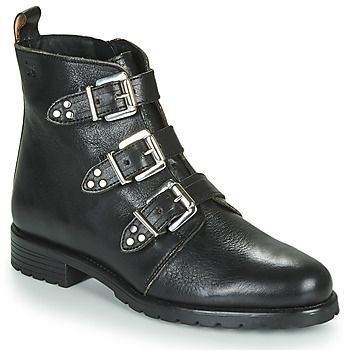 NOURAT  women's Mid Boots in Black