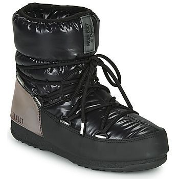 MOON BOOT LOW ASPEN WP  women's Snow boots in Black