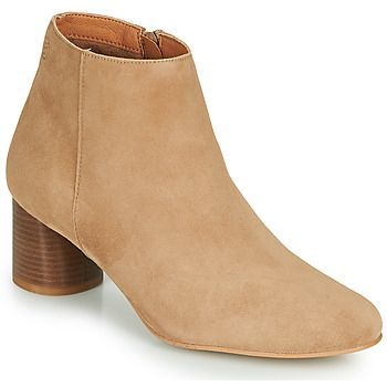 NILOVE  women's Low Ankle Boots in Beige