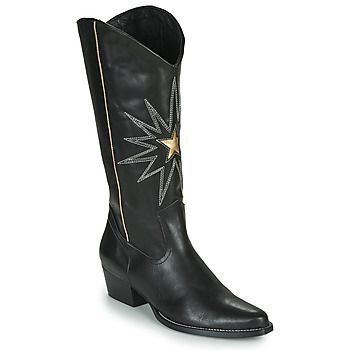 NISCOME  women's High Boots in Black