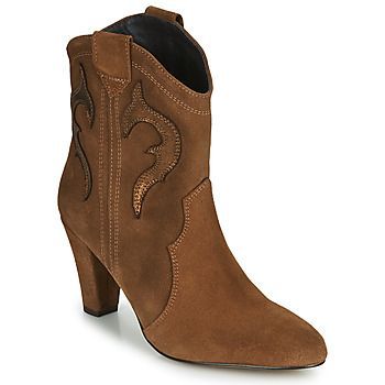 NARLOTTE  women's Low Ankle Boots in Brown