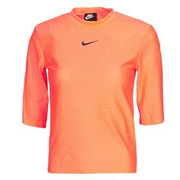 NSICN CLSH TOP SS MESH  women's T shirt in Orange