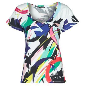 MONA  women's T shirt in Multicolour