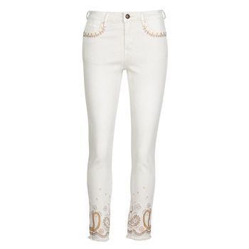PAISLEY  women's Skinny Jeans in White