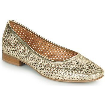 OCARA  women's Shoes (Pumps / Ballerinas) in Gold