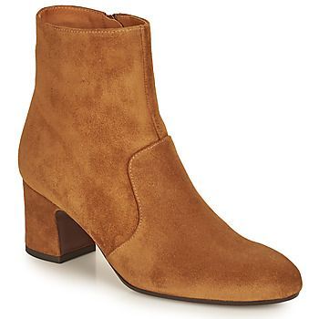 NERINA  women's Low Ankle Boots in Brown