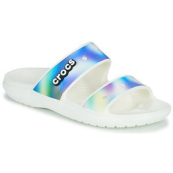 CLASSIC CROCS SOLARIZED SANDAL  women's Mules / Casual Shoes in White