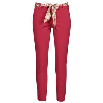 CLAUDIA FELICITA  women's Trousers in Red