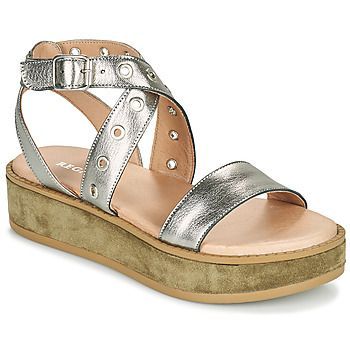 CLAVIER V5 GALAXY ACERO  women's Sandals in Silver