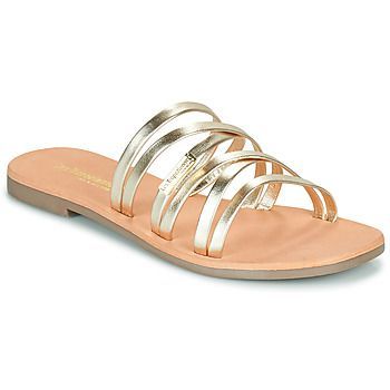 DILOU  women's Mules / Casual Shoes in Gold