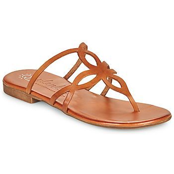 ESTRELLA  women's Flip flops / Sandals (Shoes) in Brown
