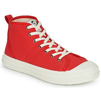 ETCHE  women's Shoes (High-top Trainers) in Red