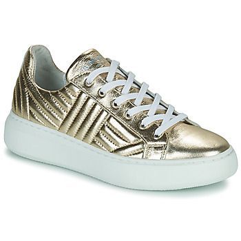 FIABLE  women's Shoes (Trainers) in Gold