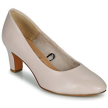 FLORA  women's Court Shoes in Beige