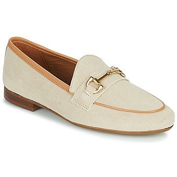 FRANCHE  women's Loafers / Casual Shoes in Beige