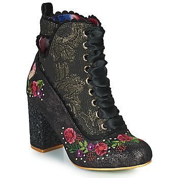 GARDEN WALK  women's Low Ankle Boots in Black