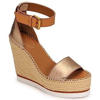 GLYN SB26152  women's Espadrilles / Casual Shoes in Gold