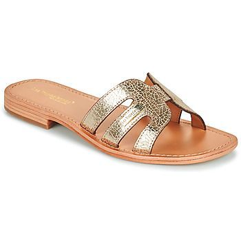 HADAMIA  women's Mules / Casual Shoes in Gold