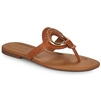 HANA SB38111A  women's Flip flops / Sandals (Shoes) in Brown